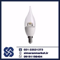 لامپ شمعی اشکی شفاف ۷ وات SL - SCC